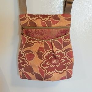 Maruca Vintage Crossbody Bag Purse Tapestry Floral Handmade Boulder Colorado